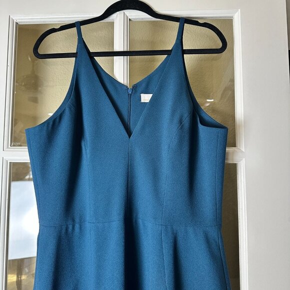 DRESS THE POPULATION Lyla Dress Teal Size XXL - Picture 4 of 11